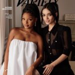 Rachel Zegler Instagram - i had the opportunity to sit down with my friend and fellow disney princess @hallebailey to discuss the intricacies of being in the public eye, ushering in the next generation of hollywood, and what it means to represent for our respective communities. thank you @variety for giving us a space to have these chats via #ActorsOnActors. and thank you, halle, for your vulnerability and grace. it’s an honor to know you and witness your rise. you can watch our conversation at the link in my bio. (ps: MOM! i’m on the cover of variety!!!!!!!) 🍎🫧💜🕊️🐍