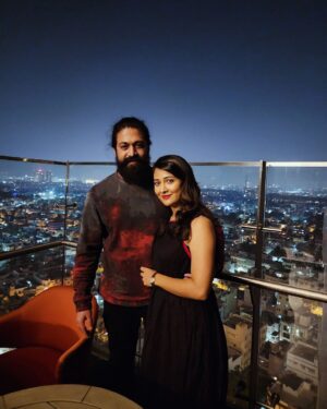 Radhika Pandit Instagram - “You are the high I need” Happy Valentine’s ❤️🧿

#radhikapandit #nimmaRP
