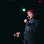 Rainn Wilson Instagram - Had a BLAST being the monologuist at @lastimprovshow - with some of the greatest comedians and improvisers on the planet. I spoke about my ball operation and annoying men in yoga classes among many other things.
