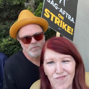 Rainn Wilson Instagram - Ran into old friends at the picket lines today at Warner Brothers!

Folks, this is about middle-class writers and actors trying to feed their families and pay their mortgages. This new streaming business model that has (impetuously and without any long-term consideration) transformed the entire industry over the last 5 years, has completely screwed over working class creatives in Hollywood in all kinds of ways - more draconian contracts, little to no residuals, and less writers room hires. For instance: remember the 57 BILLION MINUTES of The Office viewed on Netflix in 2020? Our “residuals” for that historic run were beyond pathetic. Netflix made out ok, however - a 27% jump and profits of 9B that year. Follow: @sagaftra for more info.
