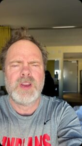 Rainn Wilson Instagram - Enough shopping carts. @Walmart #USA