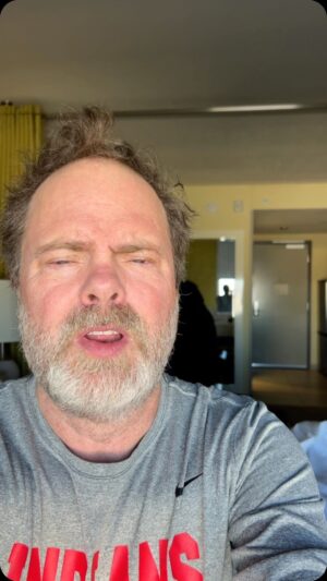 Rainn Wilson Instagram - Enough shopping carts. @Walmart #USA
