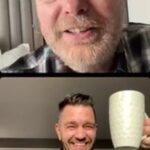 Rainn Wilson Instagram - Talkin @SoulBoom with @andygrammer !!! Visit SoulBoom.com