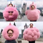 Rainn Wilson Instagram - Legendary author / artist @mishablaise created / prompted some delightful Rainn Wilson Ai art. Rainn as a futuristic baby. Rainn as a cat loving knitting enthusiast. Rainn on an inflatable pig in the middle of the ocean. Rainn as a pink fluff ball in front of a castle. Enjoy. Or run screaming. Your choice. Created by @mishablaise using MIDJOURNEY.