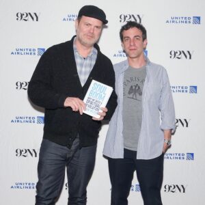 Rainn Wilson Instagram - Had a MAGNIFICENT time with the laser-brilliant @BJNovak @92ndstreetY discussing @SoulBoom and life and our regrets from The Office years (hint: it had to do with JUST ENJOYING IT MORE IN THE MOMENT!!!!) I hope one day you get to have a scintillating conversation with this great, warped mind. Also, he smells nice. [Photos: Vladimir Kolesnikov/Michael Priest Photography]