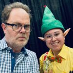 Rainn Wilson Instagram - Had some AMAZING connections at the Office Reunion convention! Was feeling sick and had laryngitis and wasn’t able to finish signing for about 487 people (so sorry!) but THE OFFICE FANS ARE THE GREATEST FANS ON EARTH! @BBBaumgartner @CreedBratton