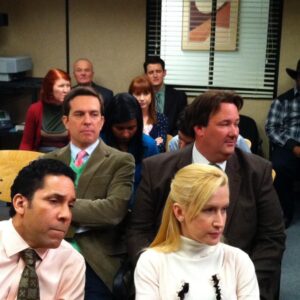 Rainn Wilson Instagram - 10 years ago today we wrapped the final episode of The Office.
So grateful for that 9 year chapter of my life. Filled with laughter and camaraderie with a radiant and brilliant group of goofballs! I’m forever blessed by my association with a show that has withstood the test of time and brought so much joy to so many over the years. Also, don’t be an idiot.
