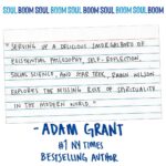 Rainn Wilson Instagram - Some advance reviews are trickling in for @SoulBoom! Make sure to visit SoulBoom.com to check out my rollicking book tour and also for links to purchase. (PLEASE try and buy from a local book store if at all possible!) And YES there will be an audio book dropping on 4/25 as well which is being read by @Oprah… Let’s start a spiritual revolution!