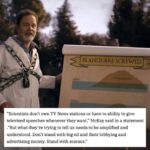 Rainn Wilson Instagram - “Science, like everything else these days has been grotesquely politicized. Climate catastrophe is the biggest test our crazy, fragile species has ever faced.” - @rainnwilson #ImWithScience Repost from @weareyellowdot / @variety