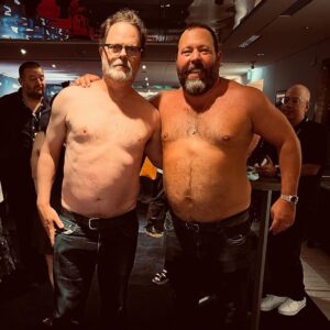 Rainn Wilson Instagram - Had an AMAZING time at the @justforlaughs Fest in Montréal! All kinds of magical things happened. Thank you for my award! I will put it on my shelf. (Not in my closet!)