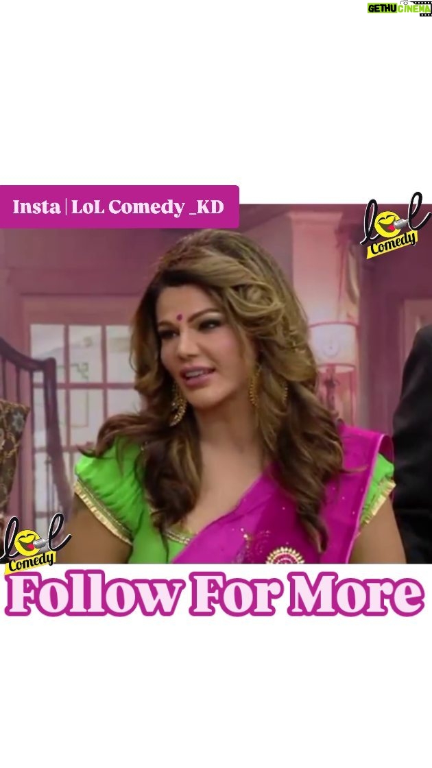 Rakhi Sawant Instagram - 🤣🤣🤣🤣 Credit _ Comedy Circus #comedy #lolcomedy_kd #kapilsharmashow #kapilsharmacomedy #explore