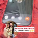 Rakhi Sawant Instagram - Exclusive: Listen to the latest phone conversation between @rakhisawant251 and her ex-husband @iamadilkhandurrani, where they can be heard talking about many shocking things. Don't miss any details - watch till the end! #zoomtv #rakhisawant #adilkhandurrani #somikhan #exlcusive #trending #controversy