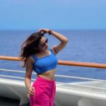Raveena Daha Instagram – Throwback Thursday! 🌊💞

#sailingdays #cruise #ocean