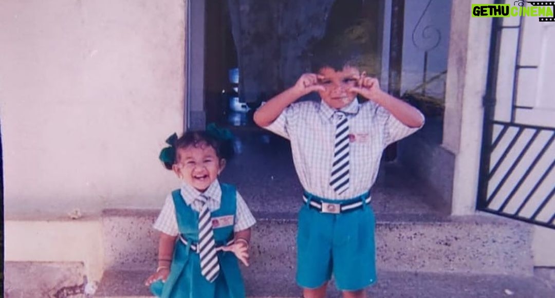 Raveena Daha Instagram - Happy birthday Rahul annnaaaaa…. Wishing you a joyful and blessed year ahead! Being your little sis I’ve always admired you a lot. Sometimes you inspire me a lot, only sometimes okay🥴 I even wonder looking at you that how can someone be so good 🤷♀️ You are a good son to amma, a good student to your professors, good friend to your friends, ofc a good brother to your little sis ! I just wanted to let you know that one thing which I’ve never said before, you mean a lot to me and I love you so much. we shld really take more pictures together . Have a great birthday Rahul anaaaa !! Endrum anbudan -RD 😈 Happy・Birthday