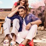 Raveena Tandon Instagram - RePosted @withregram @rashathadani @vedangraina • @crocsindia From green to gulaabo – pick your vibe and #ComeAsYouAre this holi! From celebration to self-expression, gather your crew and paint the town in your own hue! #YourCanvasForExpression #HoliWithCrocs