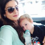 Raveena Tandon Instagram – Happpy happpy Birthday hamara chotu Hero @jaydonj.steyn ♥️♥️♥️♥️♥️