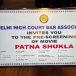 Raveena Tandon Instagram - As I walked into the halls of Delhi High Court for the special screening of our film, Patna Shuklla, hosted by the Delhi High Court Bar Association, my heart was filled with gratitude. Meeting the respected judges and lawyers who work tirelessly in our judicial system was truly an honor beyond words. It made me so proud to play a character inspired by the amazing lawyers our country has. Standing on the same Dais as Acting Chief Justice Mr. Manmohan, promoting, screening Patna Shukla alongside him and various others esteemed members of the Delhi High Court Bar Association tops the list. As a mother, the realization that my child’s rights can be taken away in an instant is deeply troubling. But knowing that distinguished lawyers are on the path to fight for justic and make a difference gives me hope. Every day, lawyers work tirelessly to bring about positive change. I am deeply grateful to the Delhi High Court Bar Association for providing such a remarkable opportunity for a film like this, one that needs to be seen by everyone for the message it tells. Watch Patna Shukla on Disney+ Hotstar streaming 29th March onwards.