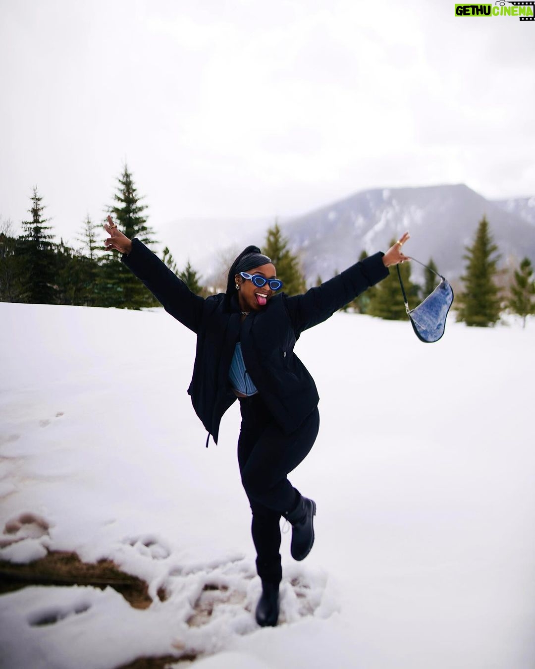 Reginae Carter Instagram - D N D 🫶🏾 Aspen, Colorado