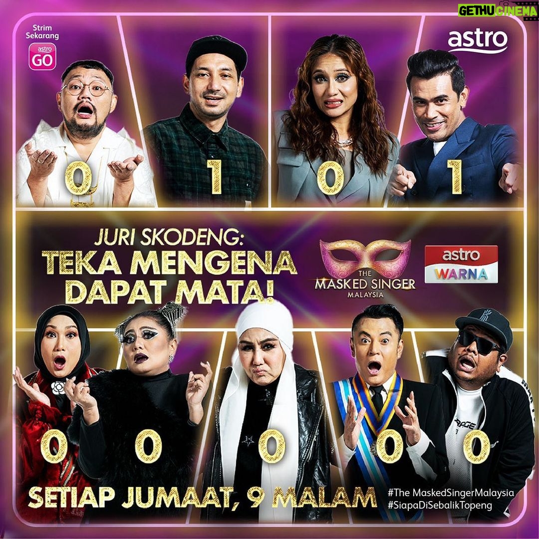 Remy Ishak Instagram - Nampaknya cubaan saya mengejar @zizanrazak869 mengena gaisss! Juri lain confirm tak senang duduk dah tu π! Korang pun boleh tweet sekali tekaan #SiapaDiSebalikTopeng & hashtag #TheMaskedSingerMalaysia dekat Twitter okay! Jangan lupa date kita Jumaat ni! β€οΈ π The Masked Singer Malaysia π Jumaat, 18 Februari π 9 MALAM πΊ Astro Warna (107) βΆοΈ Strim melalui aplikasi percuma Astro GO atau Ultrabox pada bila-bila masa. #SelongkarKasiBongkar . Masa bersama keluarga kini lebih hebat dengan pelbagai kegemaran rancangan tempatan & antarabangsa. Dapatkan Pek Primary dari RM59.99 sebulan WhatsApp NAK ASTRO ke 03-9543 3838 atau google Astro sekarang. #NowYouCan #NewAstroExperience #NetflixOnAstro #PlugAndPlayIt #PekPrimary