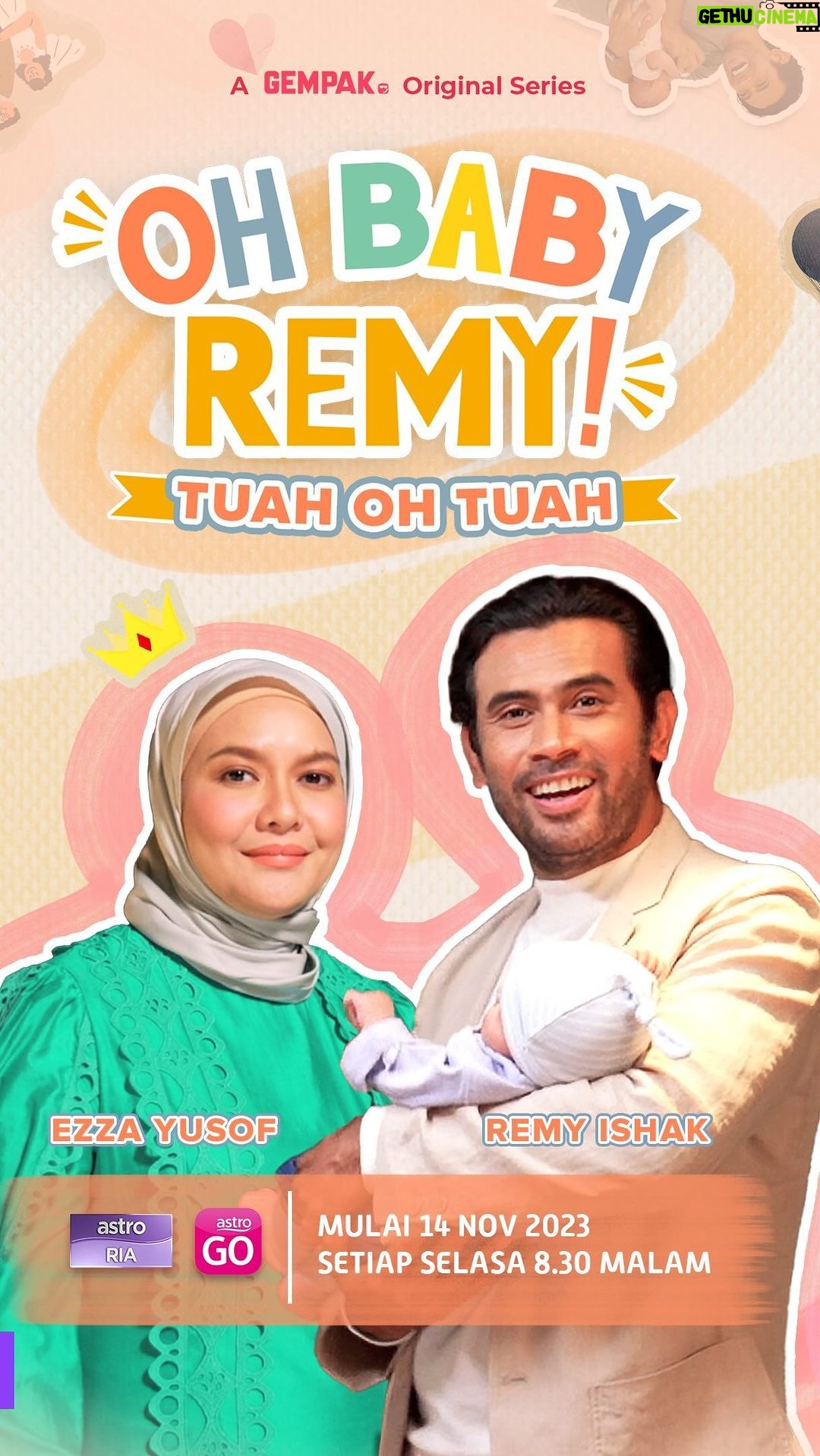 Remy Ishak Instagram - Tuah muncul di muka depan G The Untold Story 😍 Yang paling best bila Remy dan Ezza bawa Tuah menikmati aktiviti spa dan urutan bayi. Enjoy tak Tuah?? Saksikan Oh Baby Remy! : Tuah Oh Tuah setiap Selasa jam 8.30 Malam di Astro Ria dan Astro GO. #OhBabyRemy #AstroGempak #RemyIshak #EzzaYusof #remyezza