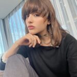 Reyhaneh Parsa Instagram - New hairstyle 🔮