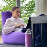Reyhaneh Parsa Instagram - Processing…📕💻📑 #indigo 📽️