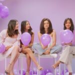 Riddhi Dogra Instagram - The wait is finally over, as @iridhidogra @pilotlaxmi @simranbudharup and @palak.purswani burst some age-old myths! 🎈✨ This Women's Day, Schwarzkopf Colour Specialist spoke to these lovely ladies about hair colour myths they wanted to burst, quite literally! 😏 💗 Check out the full video to see all the fun and banter, and how these amazing women have been breaking rules and bursting myths! ☺️ #WomenDay #SchwarzkopfAtHome #HairColour
