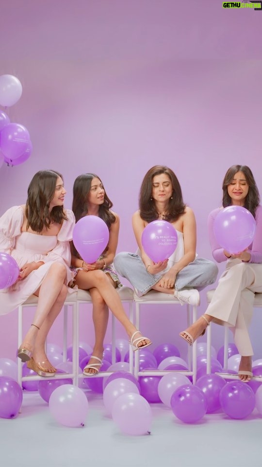 Riddhi Dogra Instagram - The wait is finally over, as @iridhidogra @pilotlaxmi @simranbudharup and @palak.purswani burst some age-old myths! πβ¨ This Women's Day, Schwarzkopf Colour Specialist spoke to these lovely ladies about hair colour myths they wanted to burst, quite literally! π π Check out the full video to see all the fun and banter, and how these amazing women have been breaking rules and bursting myths! βΊοΈ #WomenDay #SchwarzkopfAtHome #HairColour