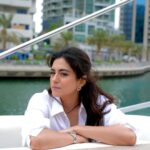 Riddhi Dogra Instagram - 🩵🩵🩵🩵🩵🩵 Shirt @dekhtamasha__ Skirt: @the_angrish Jewellery: @rooh_india_ Stylist: @stylebysaachivj Styling team: @sanzimehta777 @styledbynikinagda Dubai, United Arab Emirates