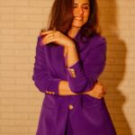 Riddhi Dogra Instagram - 💟💟💟💟💟💟 Thanks @amritasaluja01 for stepping in last minute. Love the photos, @rasshi_ganeriwal @aafreenmakeupandhair your work is love💜 Jewelry @aquamarine_jewellery Look 1