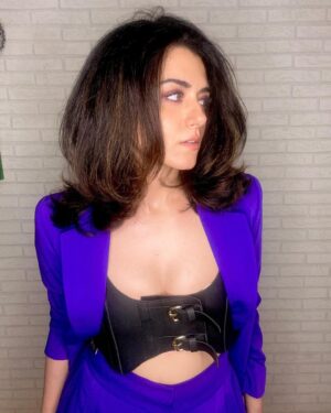 Riddhi Dogra Instagram - Last night was fun. I experimented with my style and had myself a A ONE into 3 kinda situation .. Like chicken soup. 

Look 3 - Harness 

Make up and Hair @aafreenmakeupandhair 
Styling @amritasaluja01