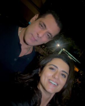 Riddhi Dogra Instagram - Tiger 3 for a Minute🌟🌟🌟🌟

For as long as I remember, CINEMA and Dreams and Love and Beauty has been only one thing for me - The Legendary -  Mr. Yash Chopra 🙏🕉️😇

Age 5 - Chandni was the first memory I had of being in a movie theatre.
And I continue to be an ardent Fan. 

Yes. The ultimate dream is the Leading part. 
But, For the sake of that ‘5 year old, 10 year old, that teenager, that first time in love, first time heartbroken , first time dressing up like a lady’ in me I had to have this experience.

As an actor, the calculation of time on screen may be brief. But for the joy and hope he has given me growing up -  the chance to be in the Yash Raj World was too precious to waste waiting for something big. 
(YOLO)

#bandbaajabaaraat is my ‘wake me up let’s go’ film. And a big reason for me to do this part was to be on Maneesh’s set, see him at work and be directed by him. 

Thank you @yrf #adityachopra 
@shanoosharmarahihai #maneeshsharma for bringing me into this world. The film is running successfully at all cinemas. Near and far. Go watch it. The story is king and this film has terrific story.

@BeingSalmanKhan is superlative and the heart of the film. You can feel the soul of the character in his performance. Its an absolute treat to watch him. 

Meanwhile, I’m waiting for my Big role🤞🧿😅Till then heart is satiated with Shaheen 🧕♥️🌟 #tiger3