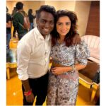 Riddhi Dogra Instagram - @atlee47 Today when I heard you speak about your love for cinema I felt it. As a cinema lover, you are an absolute gift to us. Someone who fully comes alive and revels in the world of his characters and story telling. Thank you for single-handedly bringing back audiences to cinemas. And enjoy films as it should be. Larger than life and Euphoric!! And to be able to have the opportunity to witness you in the midst of your magic was jus too much fun. I can’t write enough of your genius. You were always smiling on set, cool as a cucumber, chilling away while you must be crazily working with the team to make your vision come alive. I will be grateful to you always for picking me to play your Kaveri Amma. A crazy move. But I was safe in the hands of your creative genius. One psycho to another. Always!!!! 🤗🤗🤗🤗🤗 I respect you and also thank you for being so patient with me during shoot while you must be going through your own wild ride. It has been an honor. Thank you for pulling me in to be a part of your team and massive congratulations for the festival Jawaan is as a film to all of us. ♥️♥️🧿🧿🧿♥️♥️