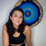 Riddhi Dogra Instagram - 🧿🧿🧿🧿🧿🧿🧿🧿 My favorite emoji now at my home!!! Love it @madhavi_adalja Thank you for this absolutely stunning piece of art of the evil eye. Having met you I know you're not just a fantastic artist but a kind and compassionate person. So I know this is not only powerful but has the most positive energies. Thank you. Your art makes me want to renovate/move my house 😅🥰♥️🧿 Thanks Shreya @matsya_media for introducing me to Madhavi