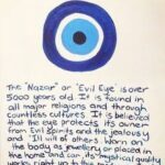 Riddhi Dogra Instagram - 🧿🧿🧿🧿🧿🧿🧿🧿 My favorite emoji now at my home!!! Love it @madhavi_adalja Thank you for this absolutely stunning piece of art of the evil eye. Having met you I know you're not just a fantastic artist but a kind and compassionate person. So I know this is not only powerful but has the most positive energies. Thank you. Your art makes me want to renovate/move my house 😅🥰♥️🧿 Thanks Shreya @matsya_media for introducing me to Madhavi