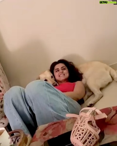 Riddhi Dogra Instagram - Love of animals is like A lottery win. It’s like a pageant win. It’s like the Oscar. And how pleased I am with myself here😂 …..It’s basically God’s approval of you. And I feel I meet my Eve in all the Cutiesss Labrador 🐾❤️🥰They’re just the best. 🐶🫶 @bijli420 @tanusridgupta @jaya_misra 📸 @ektarkapoor
