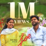 Rio Raj Instagram - The soul stirring melody #UrugiUrugi from #Joe taking over every heart ♥️ Crossed 1️⃣M+ views on @YouTube youtu.be/3rZay4I-meo A @siddhukumar musical 🎤 @anand.aravindakshan.official ✍️ @vigneshramakrishnalyricist A @hariharanram_24 🎬 🌟 @rio.raj @rahul_kg_vignesh🎥 @varun_kg_official🎞✂️ Co produced by @pannaibrothersoffl Produced by @vchproduction @bhavyatrikha @malavika_manojj @anbu_thasan @actoraegan @vkvigneshkanna @kevinfelson @praveenalalithabhai @elangokumanan @vjrakesh_offl @studiodigibi @Abusdc @chals_dance_director @donechannel1 #joe