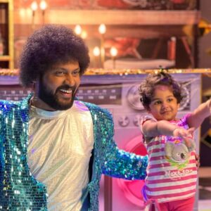 Rio Raj Instagram - Special Pic from the set 😍

#Thota