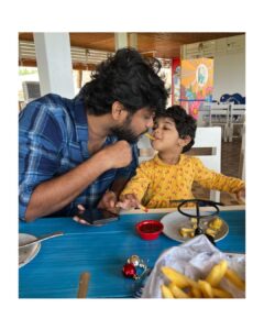Rio Raj Instagram - Am Blessed to have you 🤗 Love you #Rithi 👼 #HappyBirthdayRithi