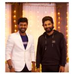 Rio Raj Instagram – Happy to have met the stylish star @alluarjunonline ! Your presence and warm welcome will be unforgettable! 
Thank you so much from us! @blacksheeptamil 
Can’t wait for #pushpa !💫#alluarjun #iconicstar
