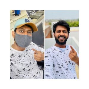 Rio Raj Instagram - #tnelections2021 
I did my Vote with Face mask 😷 
Firstu mask podunga aprom Marakkama vote podunga 🙂
En kadamai Mudinthadhu 💪🏻