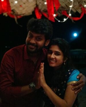 Rio Raj Instagram - 🧿

#7thanniversary 🤗

Thank u so much for coming in my life and made me who I am today 🤗 and I never want to stop making memories With you 😊 
All the very best 🤣 for lot more years of Love, laugh,fight,tears and smile 😁

Love you 😘 @sruthi.rav 👸 My queen 🤗
🧿 💓