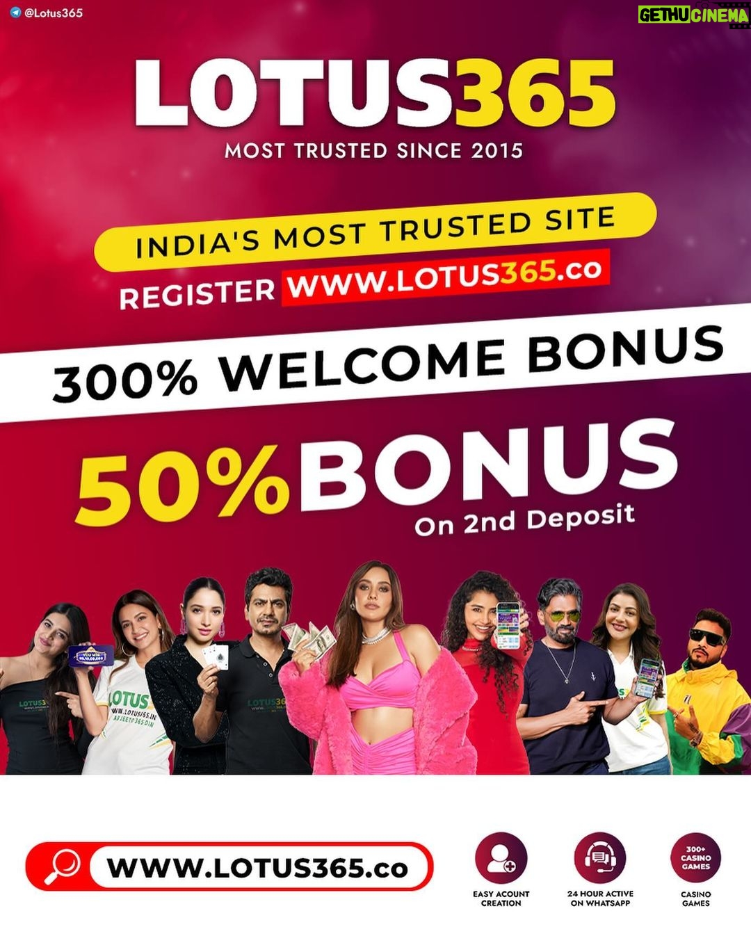 Ritu Varma Instagram - @Lotus365world visit Now www.lotus365.co