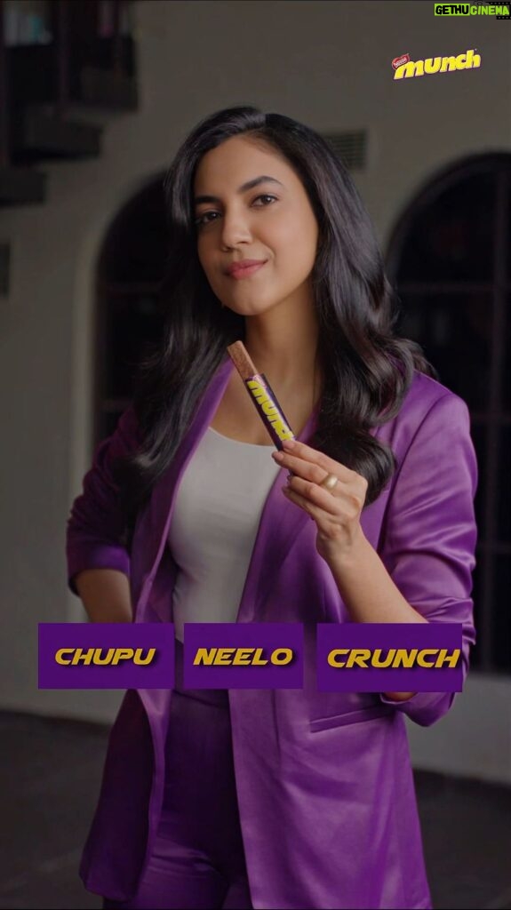 Ritu Varma Instagram - Let’s drown out the noise with our crunch, just like Munch! Join me in making a reel in your own style with this track and share it on your feed. Don’t forget to use the #ShowYourCrunch and tag @nestle.munch !!