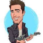 Rodrigo Guirao Díaz Instagram - Hermoso regalo de la familia @kooltoon.entertainment y mi dire @mikeortizfilm 🫶🫶🫶 Gracias! Hasta con la #buddyguypolkadotstratocaster