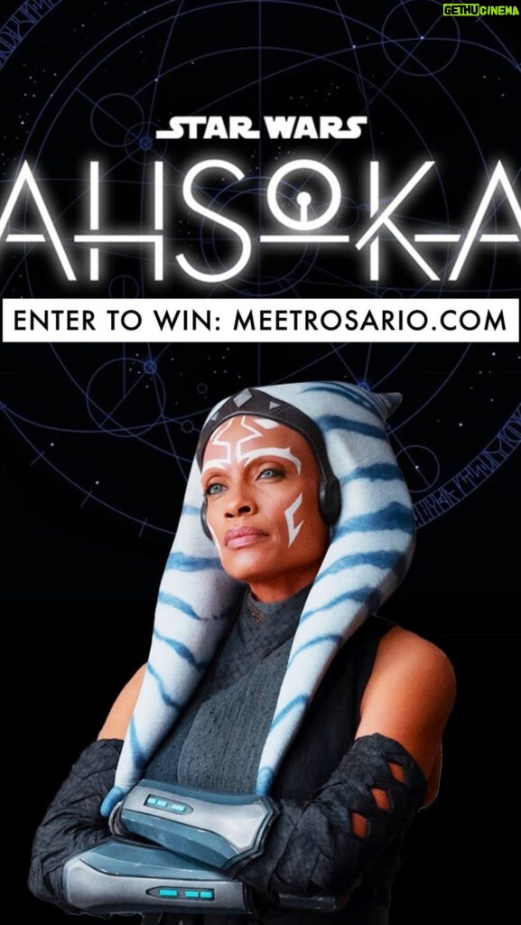 Rosario Dawson Instagram - Ahsoka fans……! ✨ Rosario Dawson here! Looking to support the Rio Dawn Foundation by meeting with an Ahsoka fan and their friend as my VIP guests at THE exclusive premiere of my new series, Ahsoka. We’ll have a red-carpet photo op and meet and greet with me! Did I mention that it supports the Rio Dawn Foundation? Cuz that’s the best part! Enter to win at MeetRosario.com, link in bio ✨ May the force be with you 🌌