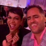 Rosario Dawson Instagram - Date night with my gala hubby! @nycgaydad #lgbtqrights #flashbackfriday