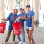 Rosario Dawson Instagram - Had a blast supporting the @shiseido Blue Project alongside @wsl on their third annual beach clean up led by @wildcoastcostasalvaje Beach clean ups reduce litter, protecting critical habitats for wildlife. Maintaining and stewarding the awe inspiring beauty around us ensures our collective joy and health for generations to come. It was an honor to raise issues around ocean conservation with galvanized communities who lead with care. Every small sustainable choice we make is impactful. When we unite it paves the way for our collective future. 🌊 Go Team One Ocean! @wsloneocean #shiseidoblueproject #wsloneocean #wildcoast #shiseidosuncare #saveouroceans #shiseidopartner