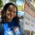 Rosario Dawson Instagram - GO TEAM! #sagaftrastrike #sagaftrastrong #wgastrike #wgastrong DAY 1