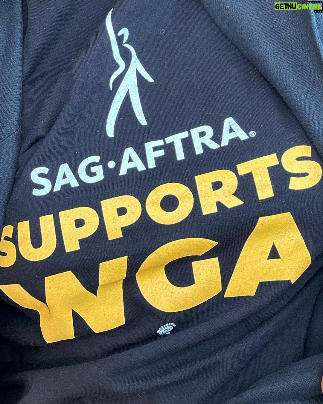 Rosario Dawson Instagram - Gotta update my strike @sagaftra swag…